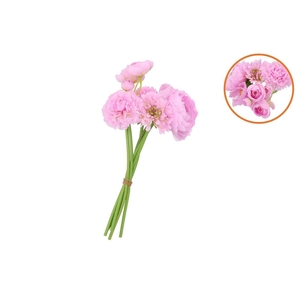 Silk Flowers Ass Light Purple 23cm
