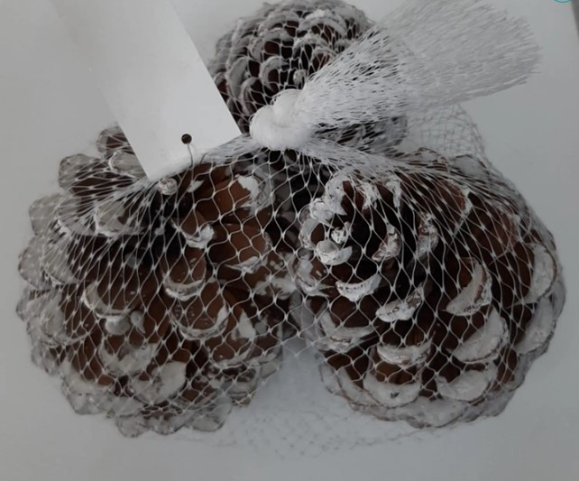 DECO Maritimas white tip - 3 pcs