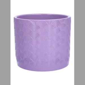 DF03-884720647 - Pot Napoli d13.5xh12.3 pastel violet