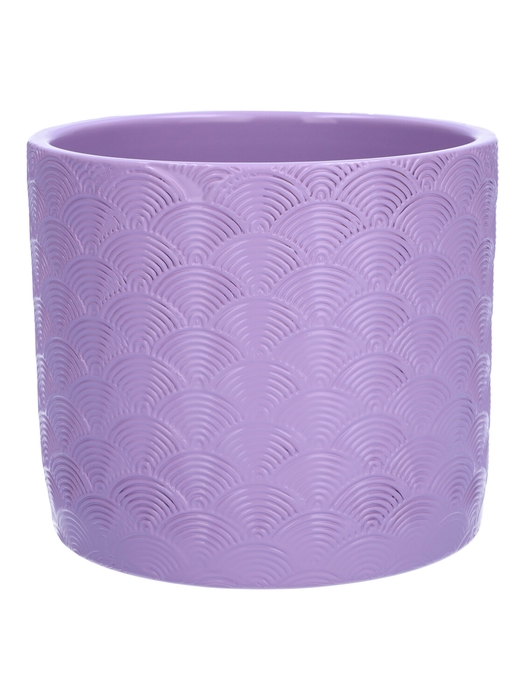 DF03-884720647 - Pot Napoli d13.5xh12.3 pastel violet