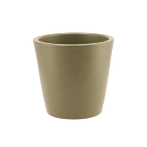 Vinci Vert Armée Pot De Fleurs Container 18x16cm