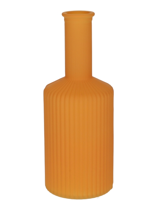 DF02-665462200 - Vase Caro lines neck d3.7/8.2xh20.5 mango matt