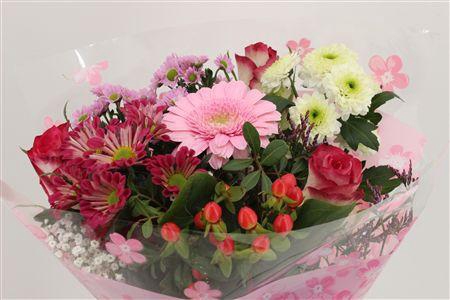 <h4>Boeket Roos Kl Roze</h4>