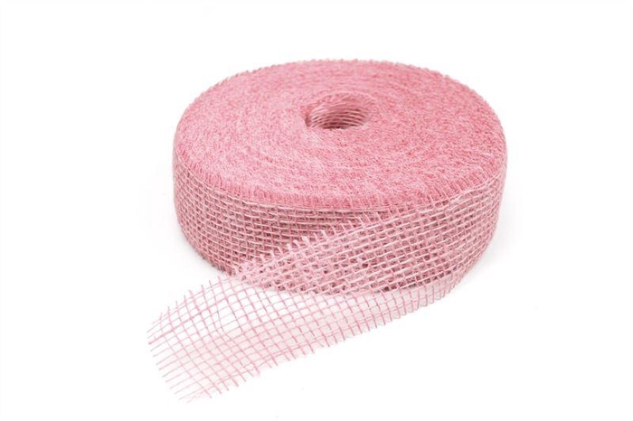 <h4>5cm Deco Jute 3025 40m Soft Pink</h4>