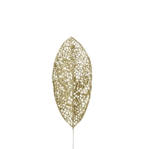 10cm Blad glitter 14*6cm