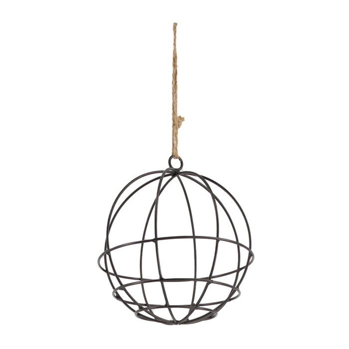 <h4>HANGING BALL METAL 12CM</h4>