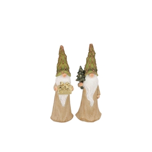 Lesly Sand X-mas Gnome Ass 13x10x32cm