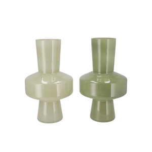 Beau Summer Green Vase Tall Ass 18x18x31cm