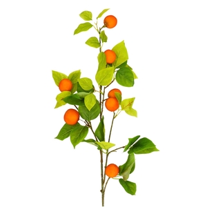 Kunstbloemen Orange 89cm