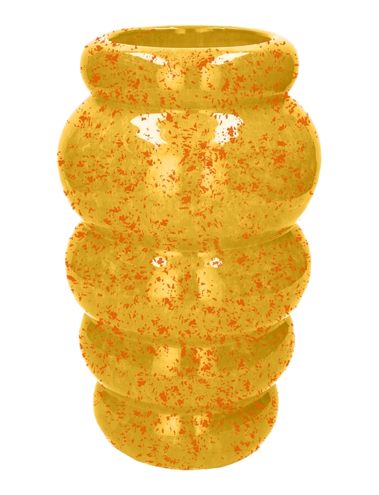 <h4>DF03-740862900 - Vase Reina d16/19xh32 yellow</h4>