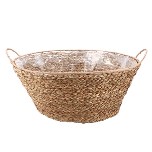 Seagrass Levi Bowl Basket Natural 45x20cm