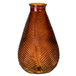 Vase Flora d6\\14xh23 amber