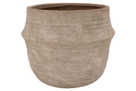 <h4>Lisboa Brown Pot Edge 40x40x36cm</h4>