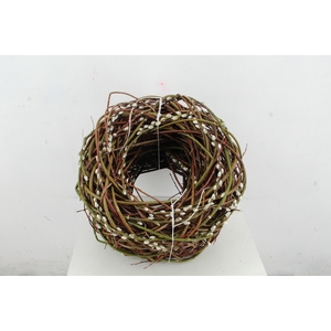 WREATH  PUSSY WILLOW Ø45CM