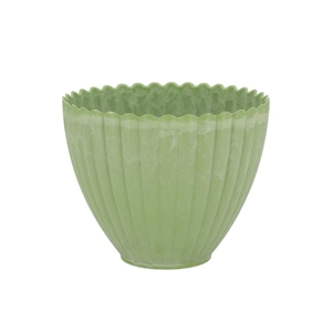 Melamine Lisa Pistache Pot 16x7x13cm