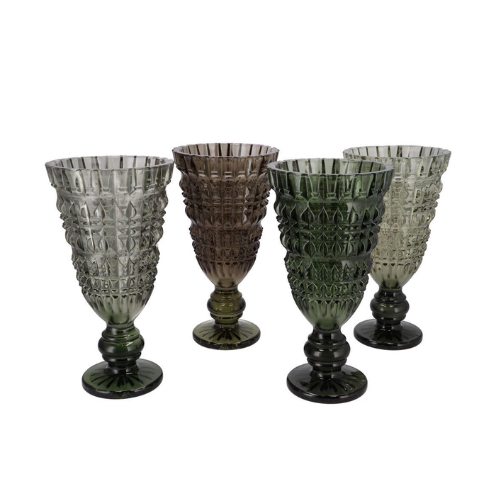 <h4>Fenna Dark Green Mix Vase Stand Ass 16x30cm Nm</h4>