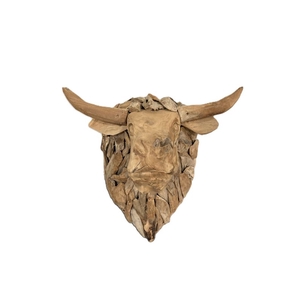 Buffelo Head Teak Banteng L50W50H40