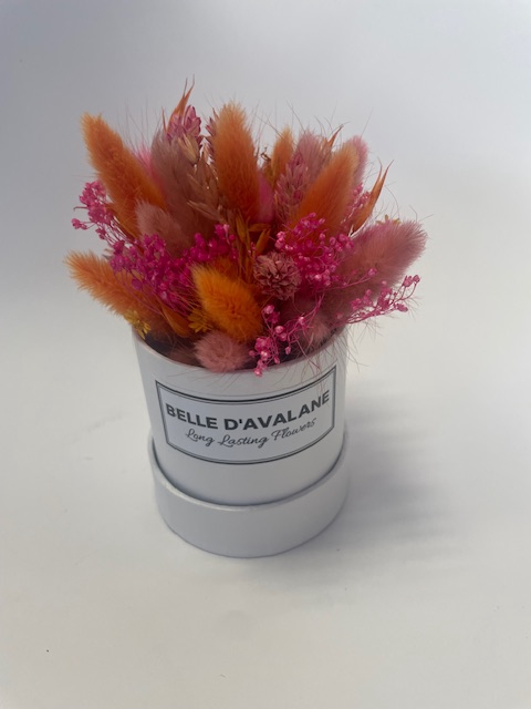 Box white d10cm cottage