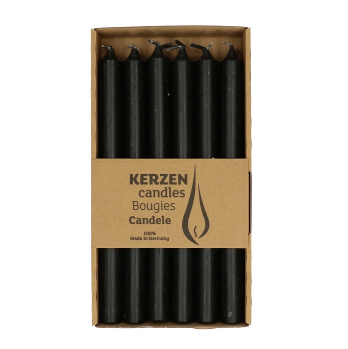 Kaars Tafelkaars rustiek d2.2*25cm