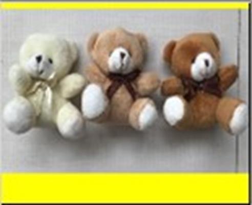 <h4>Stick Teddy 8cm Mix 3 Clrs</h4>