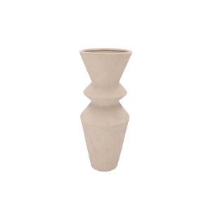Lisboa Sand Vase Finish 20x20x50cm Nm