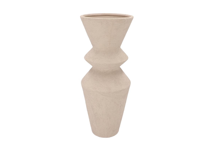 <h4>Lisboa Sand Vase Finish 20x20x50cm</h4>