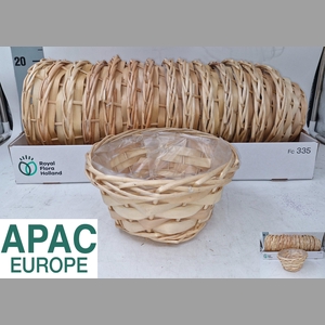 MAND ROND NATURAL D20XH10