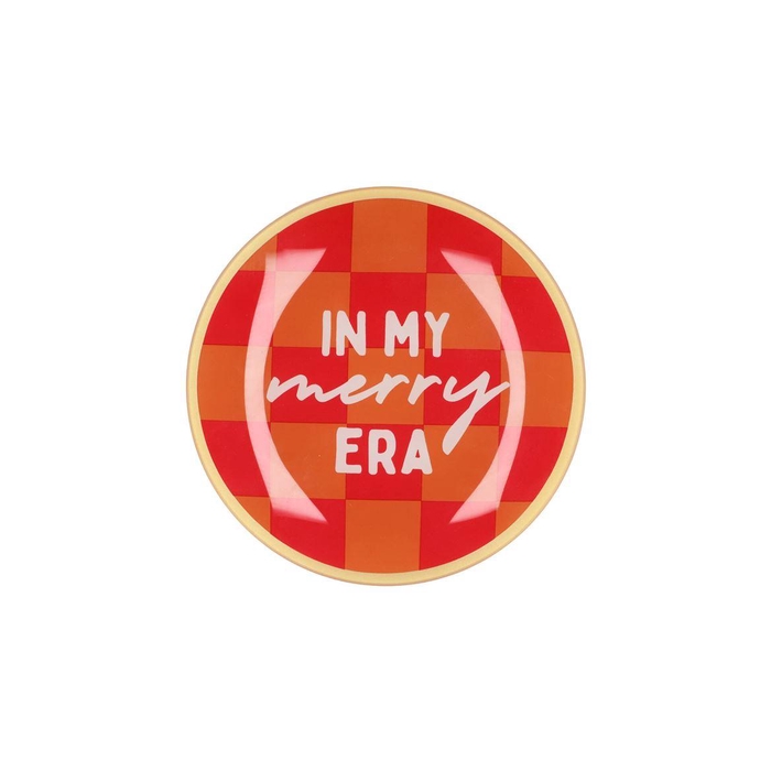 <h4>Plate Round In My Merry Era 18x18x2cm</h4>