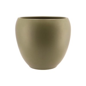 Vinci Army Green Flower Pot 31x28cm