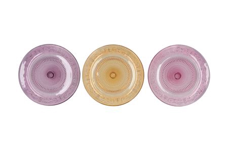 <h4>Dayah Pastel Mix Glass Plate 29x2,5cm Ass P/1</h4>