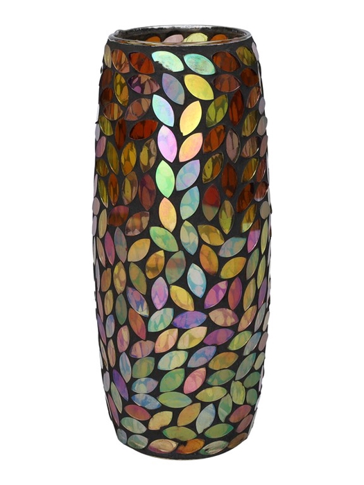 <h4>Vase Solira d7.8/10.2xh24 multi/bla</h4>