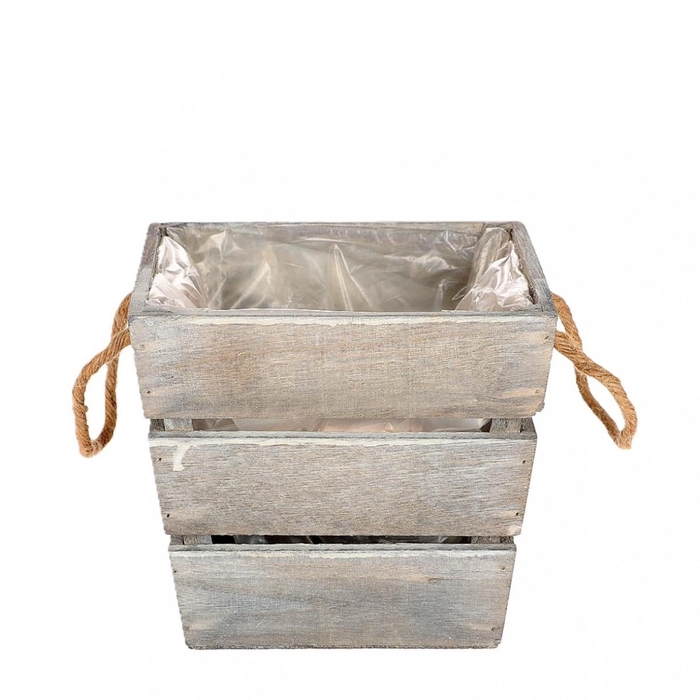 <h4>Wood Vanga pot d21*19cm</h4>