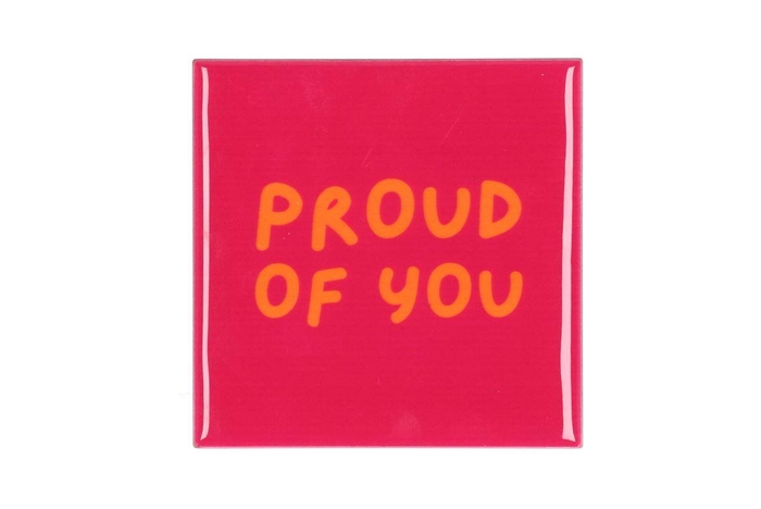 <h4>Tile Proud Pink 10x10x1cm</h4>