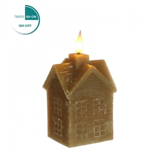 Candle LED House wax 6*5*12cm