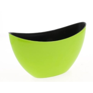 BARQUE PLASTIQUE Vert 24X10 H14CM
