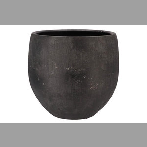 Bali Black Coal Pot 35x32cm