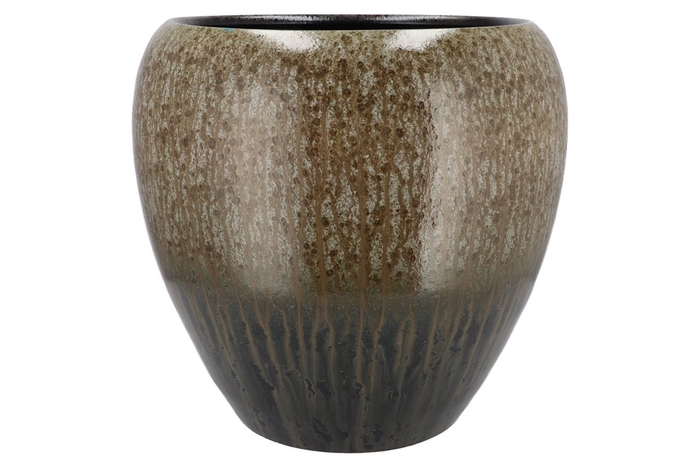 Jade Forest Green Pot 40x36cm