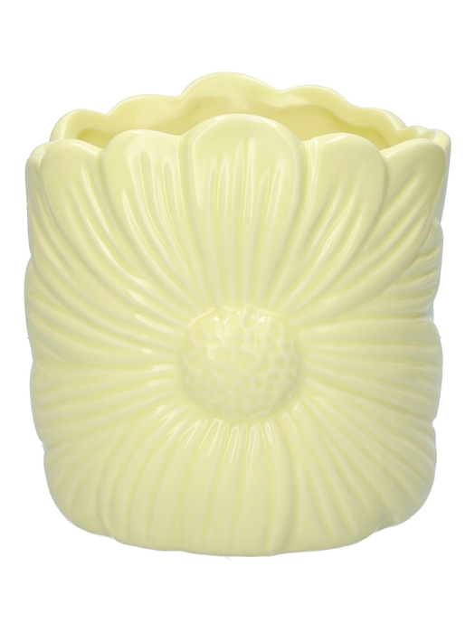 <h4>DF03-751520447 - Pot Bloomy d13.5xh15 yellow</h4>