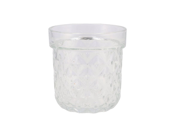 <h4>Glass Pot Barokruit 13x14cm</h4>