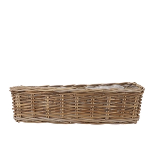 Rattan Kuboo Pot Balcony 60x15x17cm