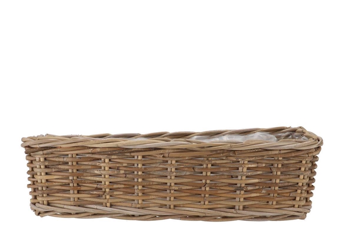<h4>Rattan Kuboo Pot Balcony 60x15x17cm</h4>
