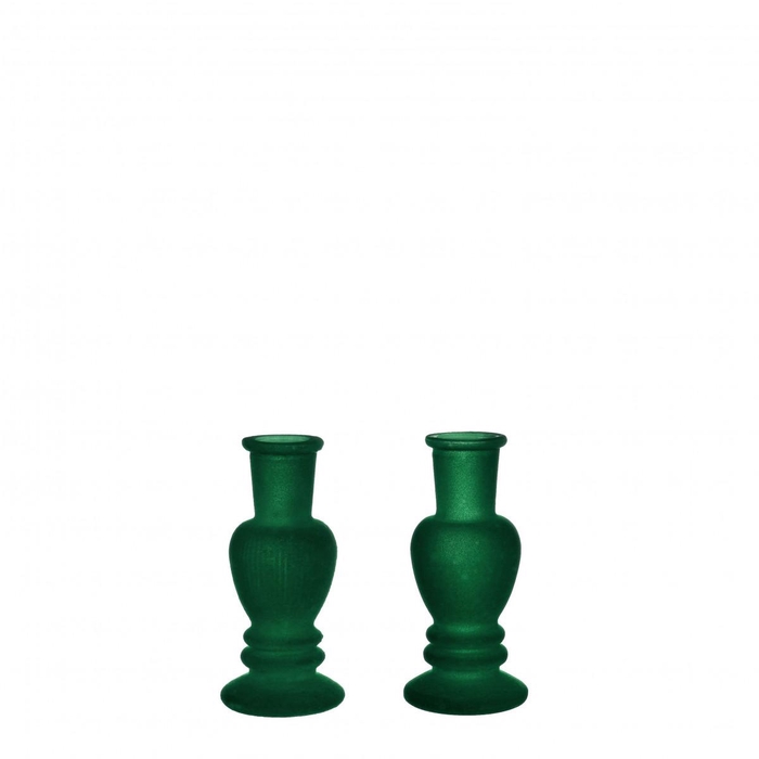 <h4>Glas Candle vaas velvet d05*11cm</h4>