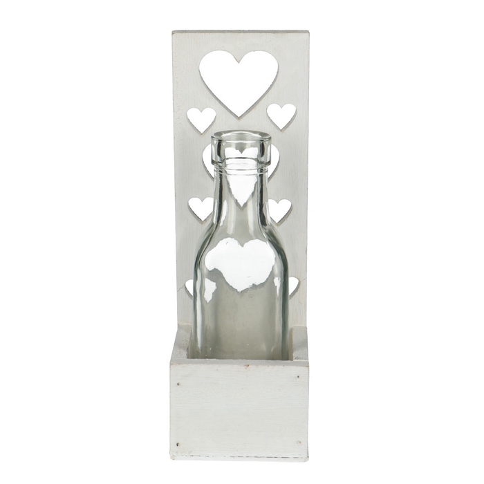 <h4>Love Glass Heart 1bot.d03/5*16cm</h4>