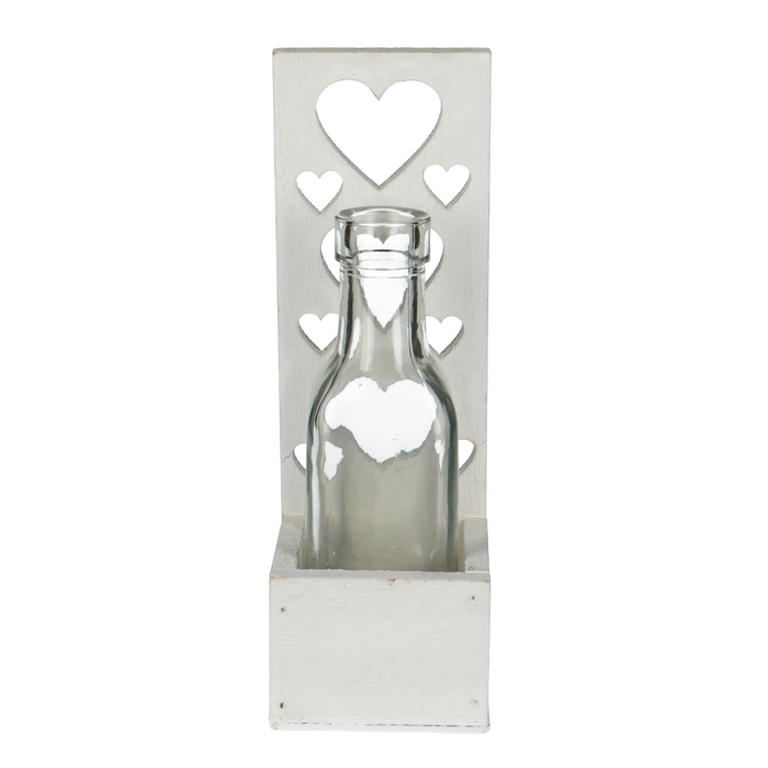 <h4>Moederdag Glas Hart 1fles d03/5*16cm</h4>