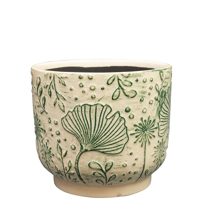 <h4>Ceramics Emilia pot d17*14cm</h4>