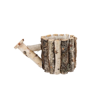 Nature Birch Water Planter 15x15cm Nm