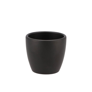 Ceramic Anthracite Matt Pot 7cm