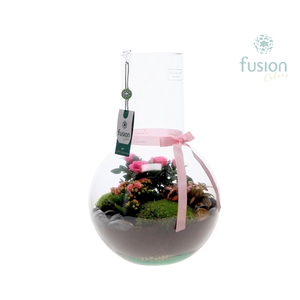 Green Bottle Suzanne Large met Moederdag arrangement