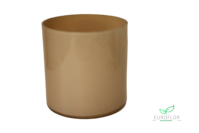 GLAS CYLINDER CREME 15*15