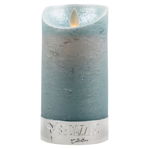 DF12-BD-20451 - Magic fl candle 75x150mm mintgreen tmr